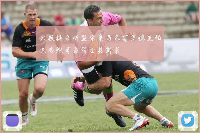 大数据分析显示皇马急需罗德里帕夫洛维奇最符合其需求